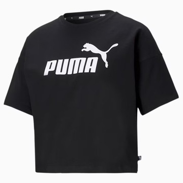 Koszulka krótka damska bawełna PUMA Ess Cropped Logo r. M