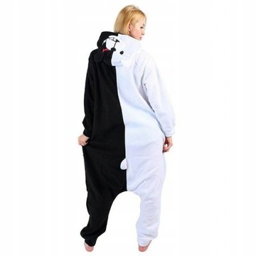 Danganronpa-Monokuma Piżamy Cosplay Kombinezon