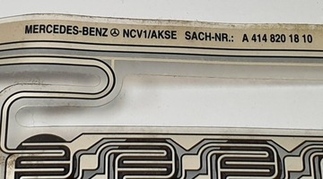 HMOTA OBSAZENÍ SEDADLA MERCEDES VANEO W414 A4148201810