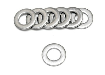 ШАЙБА ПЛОСКАЯ НЕРЖАВЕЮЩАЯ M10 INOX 20 ШТ. DIN125