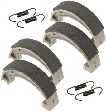 4x SZCZĘKI HAMULCOWE KOMAR ROMET MOTORYNKA KADET OGAR