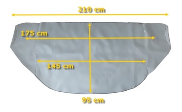 Покрытие коврика на лобовое стекло польское ЛЕТО/ЗИМА
