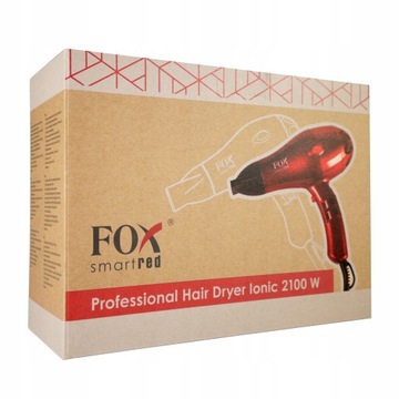 Фен Fox Smart Red с красной системой ионизации.