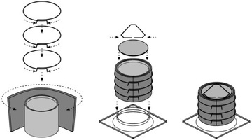 Filtr węglowy Elica LongLife CFC0097952 ZESTAW