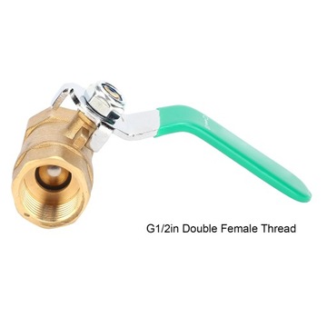 Шаровой клапан для кальяна, 1/2 дюйма, двойная резьба, внутренняя грубая резьба