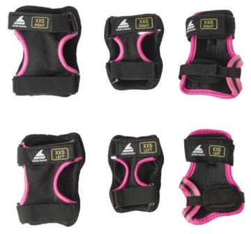 Rollerblade Skate Gear Юниорские защитные чехлы для роликовых коньков, набор из 3 штук, размер. XS