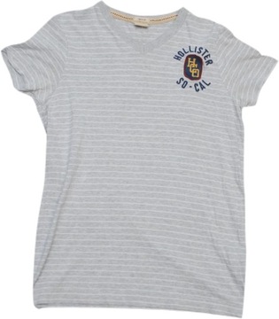 V Modna Koszulka bluzka t-shirt Hollister S z USA