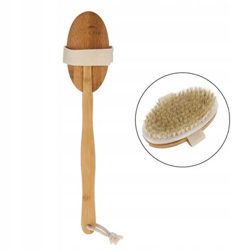 ЩЕТКА ДЛЯ СУХОГО МАССАЖА, ВАННА ДЛЯ МЫТЬЯ СПИНЫ