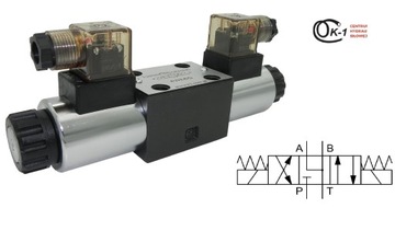 Электромагнитный клапан, распределитель 4WE6J DG4V NG6 CETOP3 24V