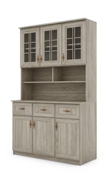 Szafa witryna kredens do salon kuchnia 120 cm