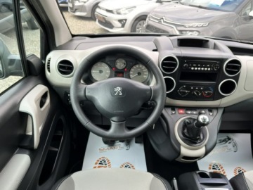 Peugeot Partner II Furgon L1 Facelifting 1.6 HDi 92KM 2013 Peugeot Partner Ledy / Bezwypadek / Oszczędny, zdjęcie 11