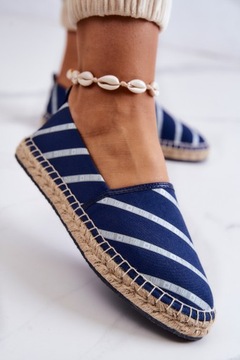 DAMSKIE ESPADRYLE BIG STAR JJ274960 GRANATOWE 37