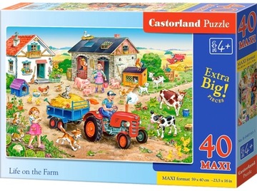 Castorland puzzle maxi życie na farmie duże el 40
