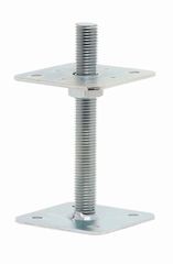 ОСНОВАНИЕ СТОЙКИ, РЕГУЛИРУЕМЫЙ АНКЕР 110x250x4,0MM M24
