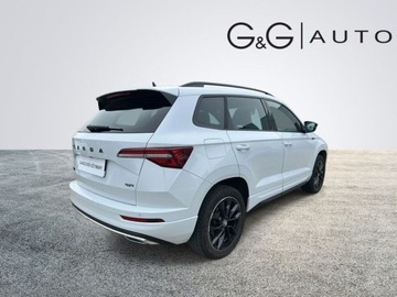 Skoda Karoq Crossover Facelifting 2.0 TSI 190KM 2023 Skoda Karoq 2.0 TSI 4x4 Sportline DSG, Gwarancja, Serwis ASO, 1Wlasciciel, zdjęcie 4