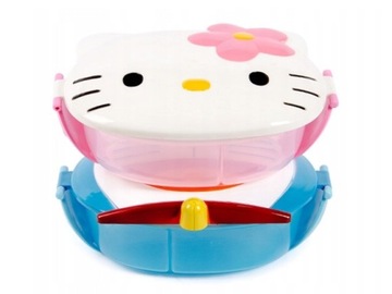 контейнер для завтрака ланчбокс hello kitty