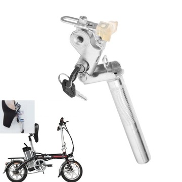 Sztyca siodełka do roweru elektrycznego Składany rower Metalowa rura