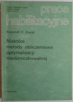 Niektóre metody obliczeniowe optymalizacji...