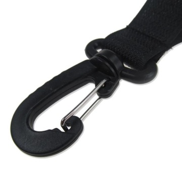 НАБОР 2x КРЮЧОК-РУЧКА ДЛЯ ПОКУПКИ СУМКА ДЛЯ ПОКУПОК С КРЮЧКОМ-ВЕЛКРО, ЧЕРНЫЙ