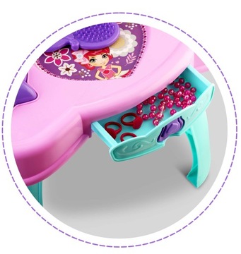 БОЛЬШОЙ ТРУБОМ ДЛЯ ДЕВОЧКИ СО СВЕТОДИОДНЫМ ЗЕРКАЛОМ