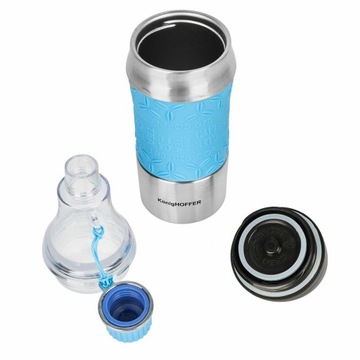 Термокружка-бутылка 2в1 Konighoffer 350/500 мл