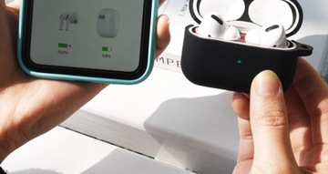 СИЛИКОНОВЫЙ ЧЕХОЛ ПРЕМИУМ ДЛЯ APPLE AIRPODS PRO 1/2 пок.