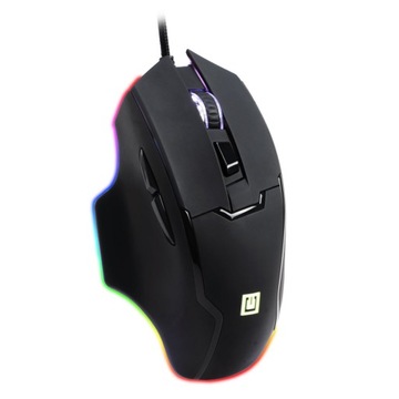 Игровая мышь REAL-EL RM-555 с разрешением 6400 точек на дюйм