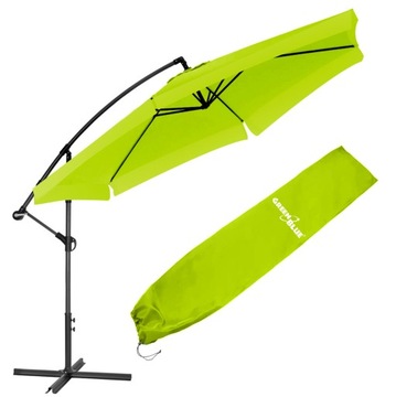 Садовый зонт GreenBlue, светло-зеленый, 350x250см, GB377 BG