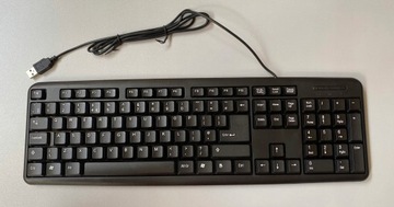 MARKOWA KLAWIATURA KB-2106 QWERTY CZARNA NOWA