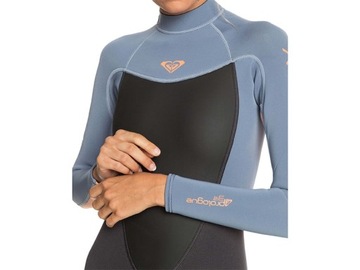 Pianka Roxy 4/3mm Prologue Back Zip GBS Cloud Black/Powdered Grey/Sun Glow