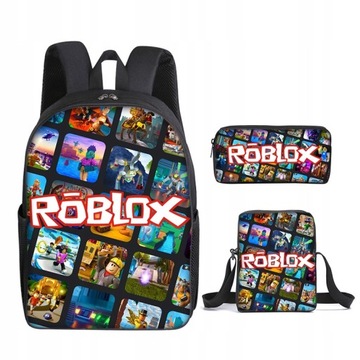 PLECAK SZKOLNY DLA CHŁOPAKA PLECAKI ROBLOX TORNISTER DO SZKOŁY 3W1