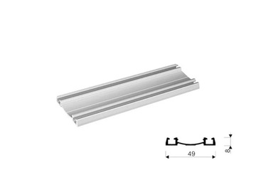 Okucia drzwi przesuwnych Sevroll Focus 2,35m/3D