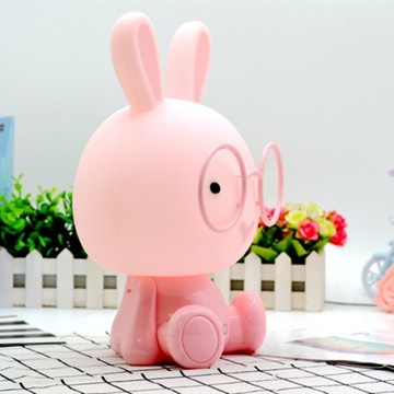 НАСТОЛЬНАЯ ЛАМПА Ночник ДЛЯ ДЕТЕЙ Светодиодная детская лампа в виде кролика 3 РЕЖИМА Света