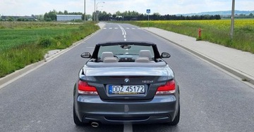 BMW Seria 1 E81/E87 Cabrio E88 120d 177KM 2008 BMW Seria 1 BMW Seria 120D Kabrio M-Pakiet Skora Xenon Nawi Ringi El. Dach, zdjęcie 19