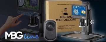 ЦИФРОВОЙ МИКРОСКОП ДЛЯ ПАЙКИ IPS 1600x 12MP 28LED FHD 3000мАч
