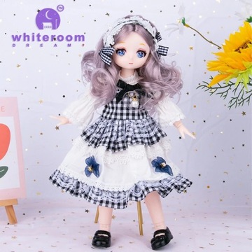 1/6 Bjd styl Anime lalki lalki z przegubem kulowym komplet z ubraniami