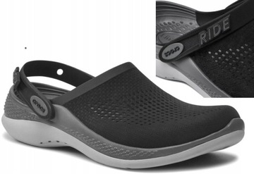 ТАПОЧКИ МУЖСКИЕ CROCS LITERIDE, ЧЕРНЫЕ, РАЗМЕР 48-49