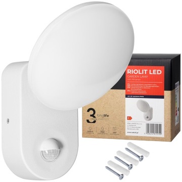 Lampa Zewnętrzna Elewacyjna Czujnik Ruchu LED 15W