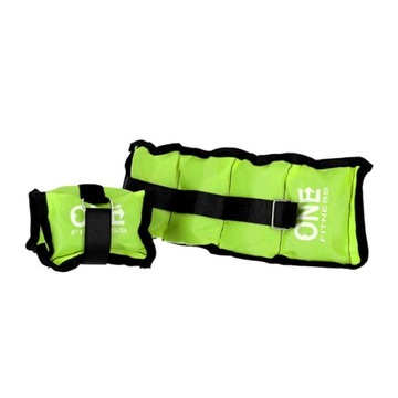 OBCIĄŻENIA OBCIĄŻNIKI NA RĘCE NOGI KOSTKI 2X1,5 KG - trening siłowy.