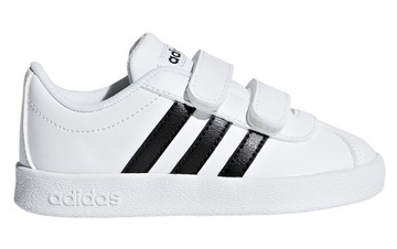 25 BUTY ADIDAS VL COURT DB1839 NA RZEPY DZIECIĘCE
