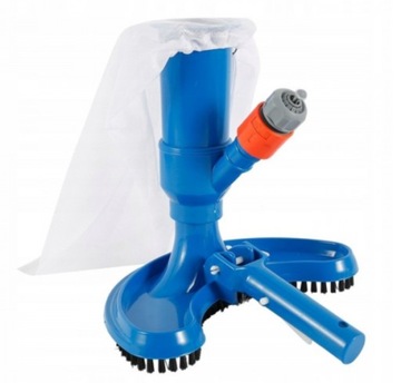 ПЫЛЕСОС ДЛЯ ЧИСТКИ БАССЕЙНА DNA, РУЧНОЙ, СЕТОЧНЫЙ, БЫСТРЫЙ СОЕДИНИТЕЛЬ ДЛЯ ШЛАНГА