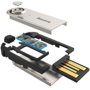 Кабель AUX Bluetooth 5.0 аудиопередатчика Baseus