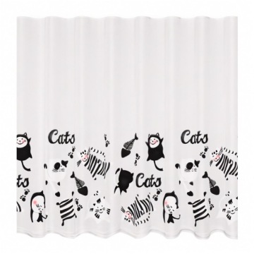 Cats фіранка має метри з висоти 150 см Котики для дитячої кімнати кухні