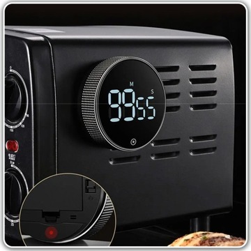 Секундомер МИНУТНЫЕ ЧАСЫ ЦИФРОВОЙ ЭЛЕКТРОННЫЙ МАГНИТНЫЙ КУХОННЫЙ ТАЙМЕР