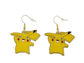 Kolczyki Dziecięce Pokemon Pikachu