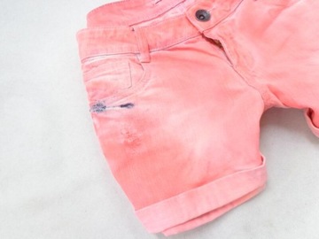 36 S.OLIVER KRÓTKIE SPODENKI PINK NEON JEANS T944