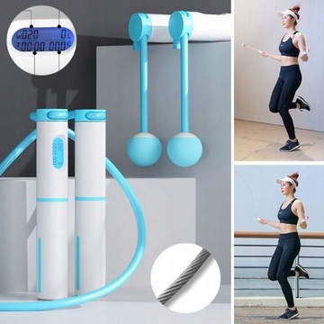 skakanka Crossfit z elektronicznym licznikiem LCD