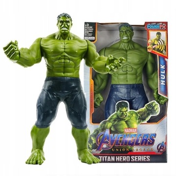FIGURKA HULK DŹWIĘK ŚWIATŁO INTERAKTYWNA