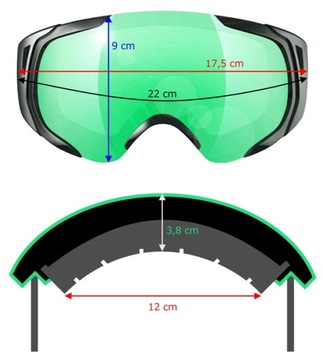 Лыжные очки ICE-Q Lady Junior ISTEBNA-2 S3
