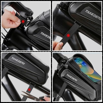 Водонепроницаемый ДЕРЖАТЕЛЬ ДЛЯ ВЕЛОСИПЕДНОЙ РОЗЕТКИ ЧЕХОЛ ДЛЯ ТЕЛЕФОНА СУМКА В РАМЕ НАСТЕННАЯ СУМКА